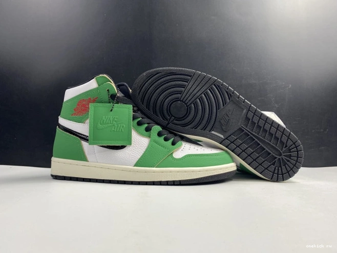 Chep Onekick Air Jordan Green DB4612-300 Retro High Lucky 1 0602